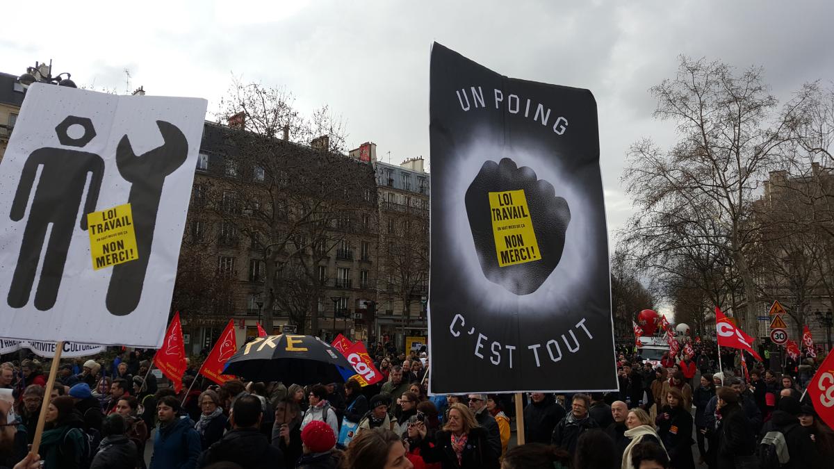 Manifestation contre l'austérité