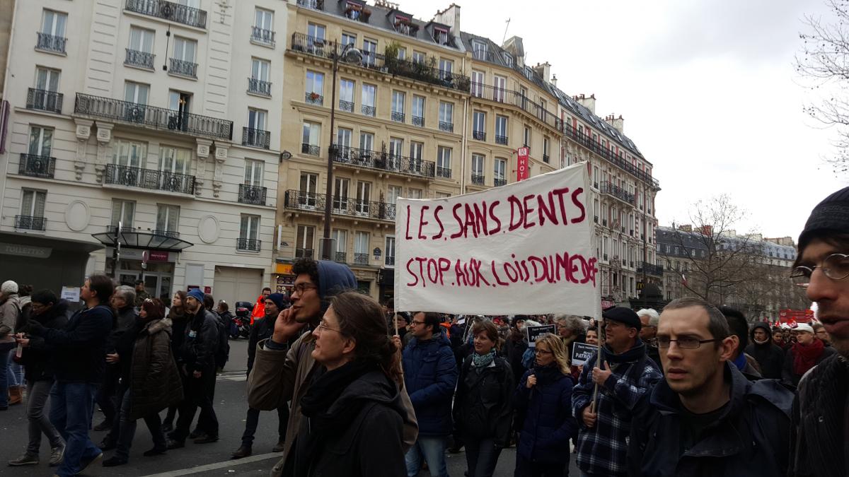 Manifestation contre l'austérité