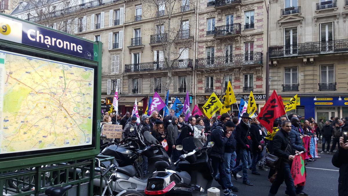 Manifestation contre l'austérité