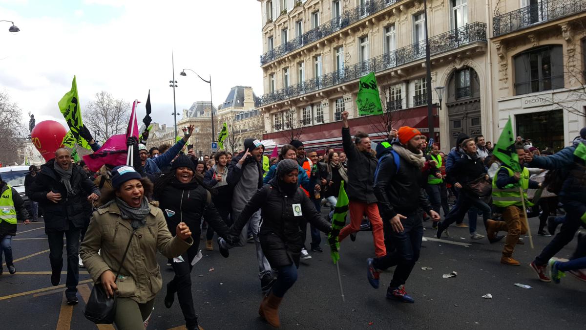 Manifestation contre l'austérité