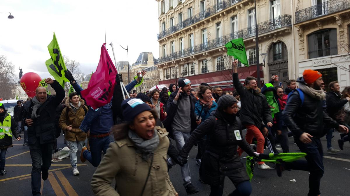 Manifestation contre l'austérité