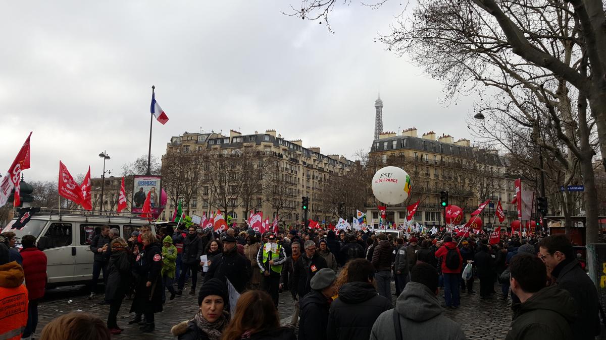 Manifestation contre l'austérité