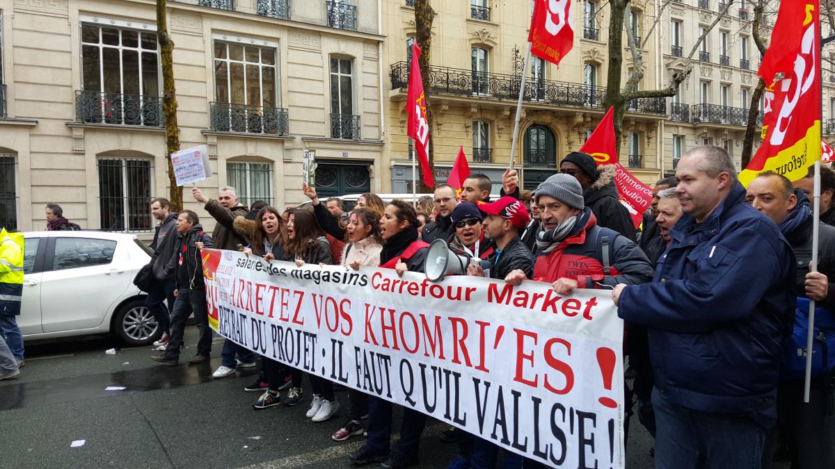 Manifestation contre l'austérité