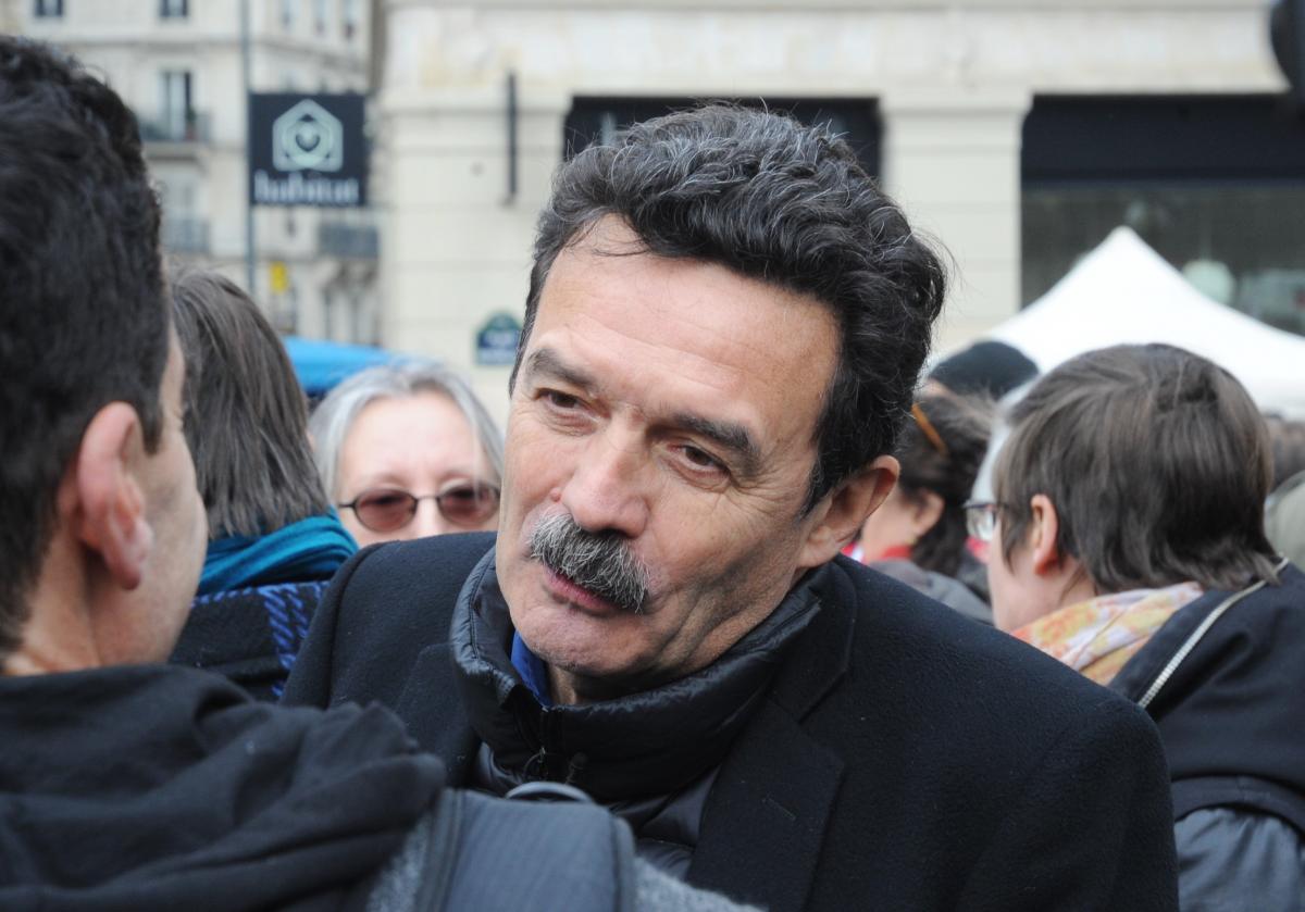 Edwy Plenel à la manifestation Unitaire contre la loi El Khomri 9 mars 2016