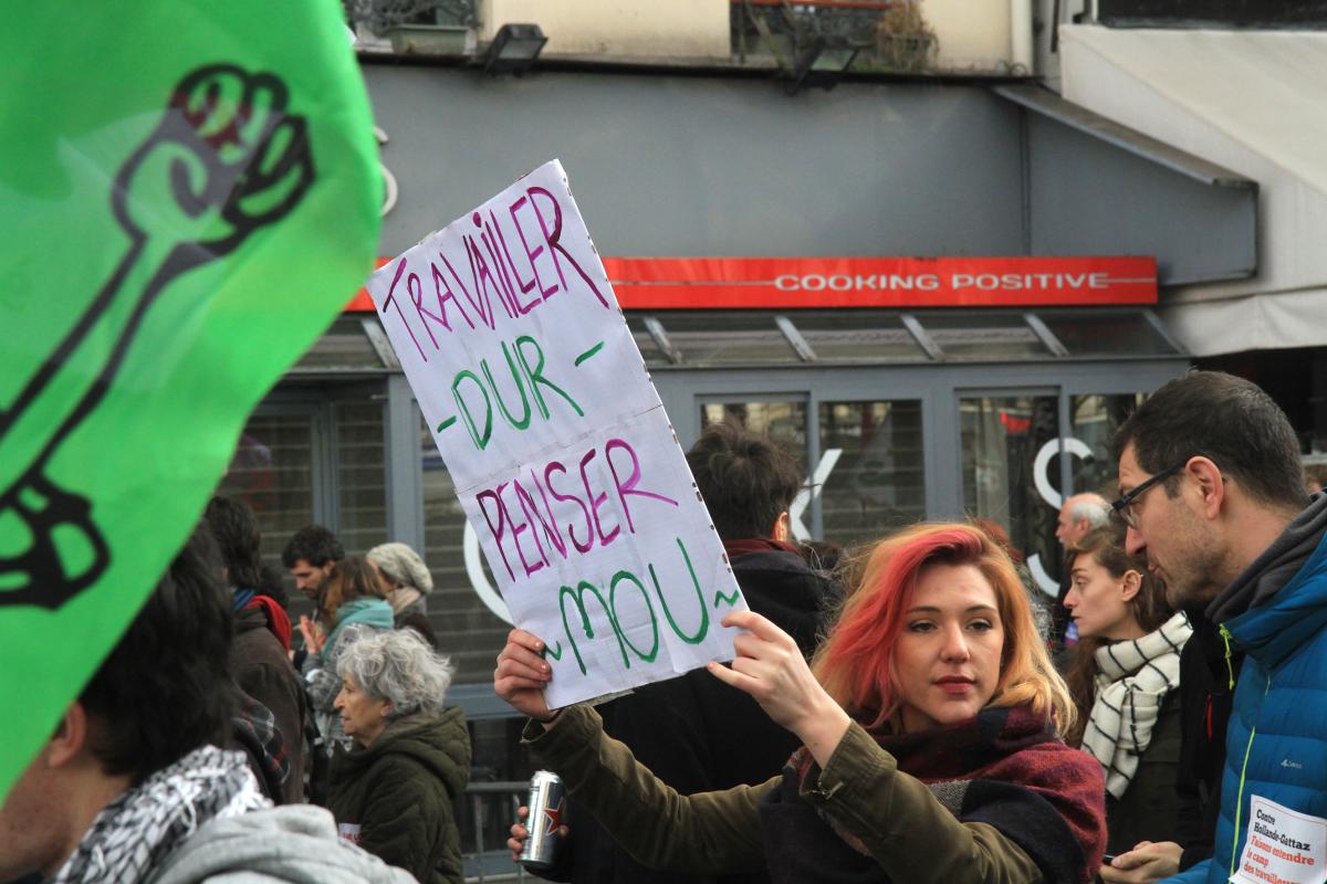 Travailler dur Pensez mou