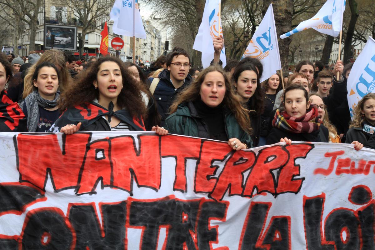 Nanterre contre la loi travail