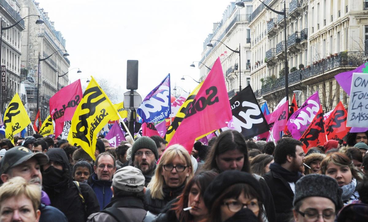 Cortège Solidaires Sud