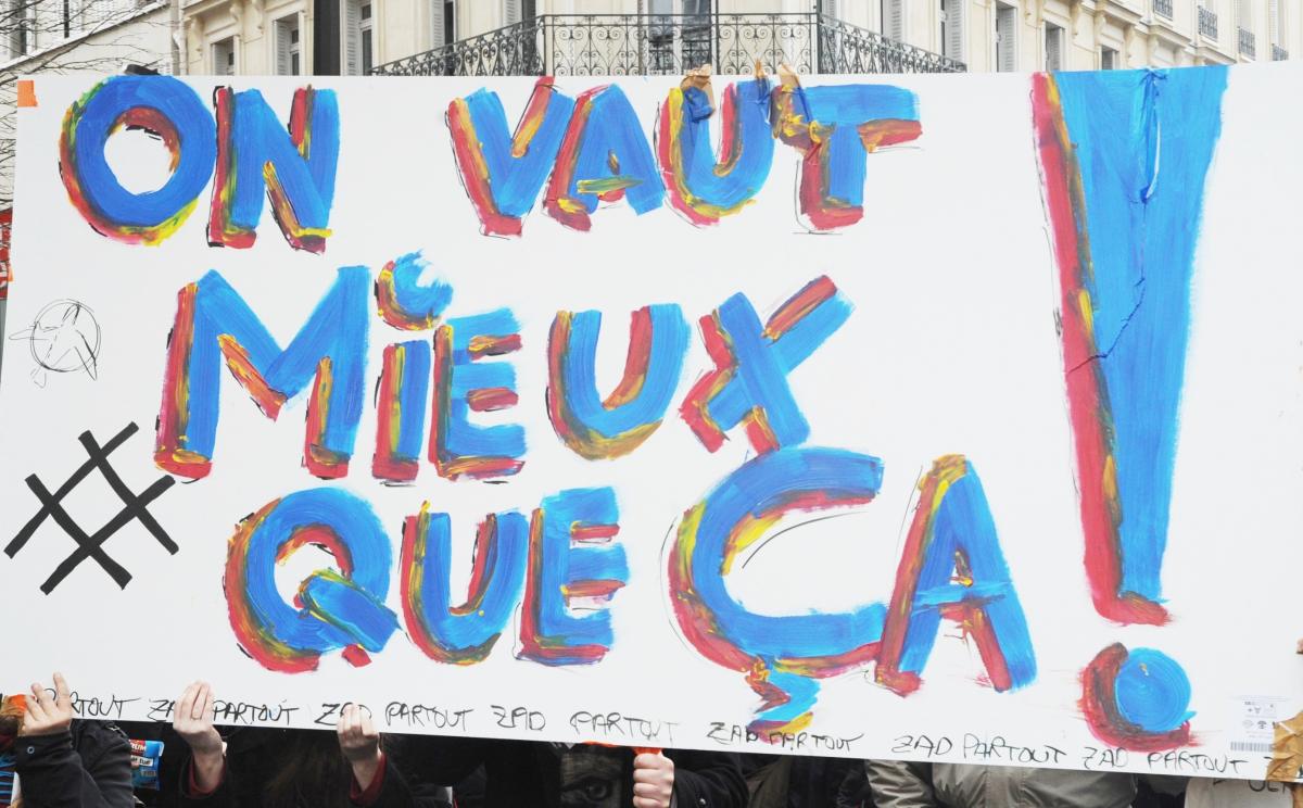 On vaut mieux que ça!