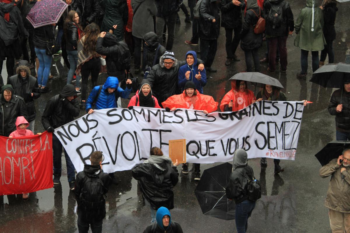 Nous sommes les graines de révolte que vous semez