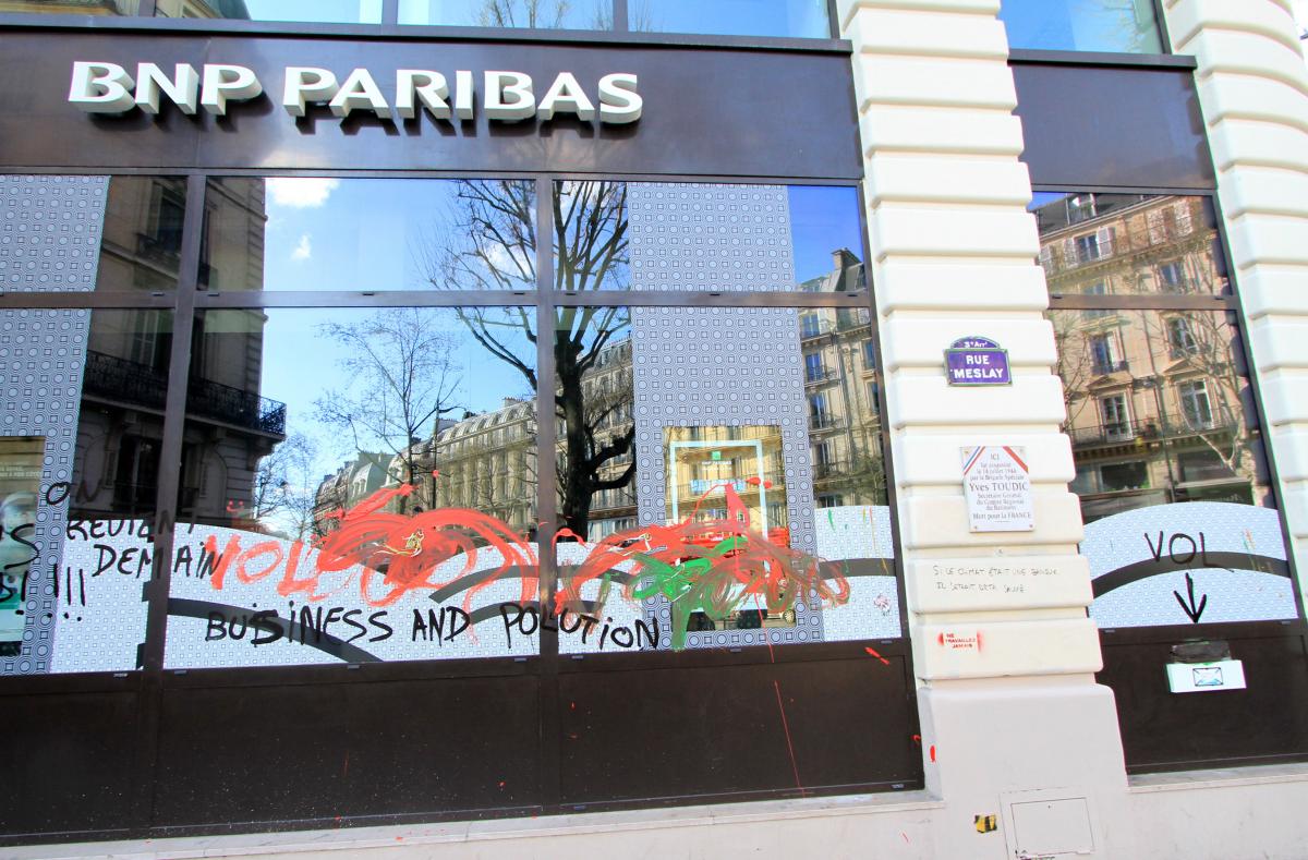 La banque BNP PARIBAS