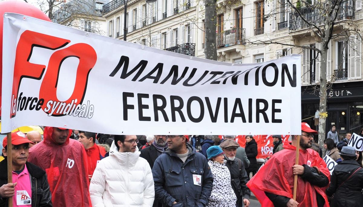 Syndicat FO manutention Ferroviaire