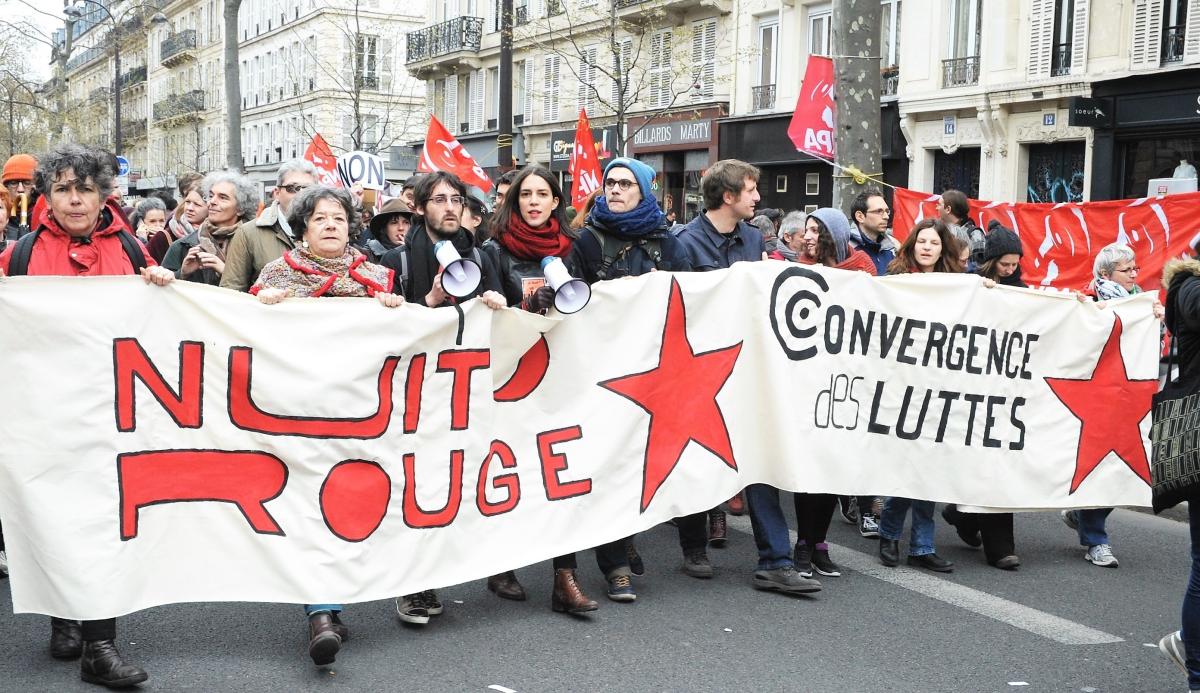 Nuits Rouge convergence des luttes