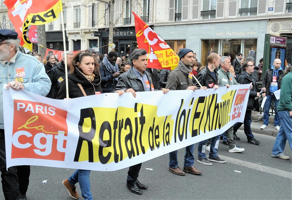 UD de Paris Cgt Retrait de la loi El'Khomri