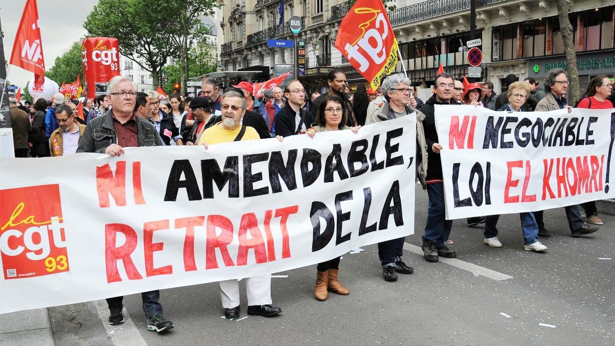 Retrait de la loi El Khomri ni amendable ni négociable