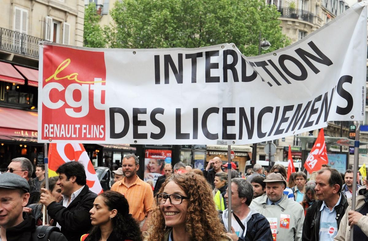 Interdiction des licenciements Cgt Renault Flins