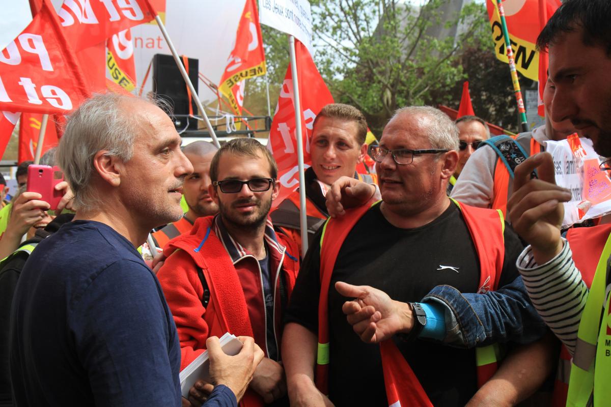 Philippe Poutou au point fixe du NPA