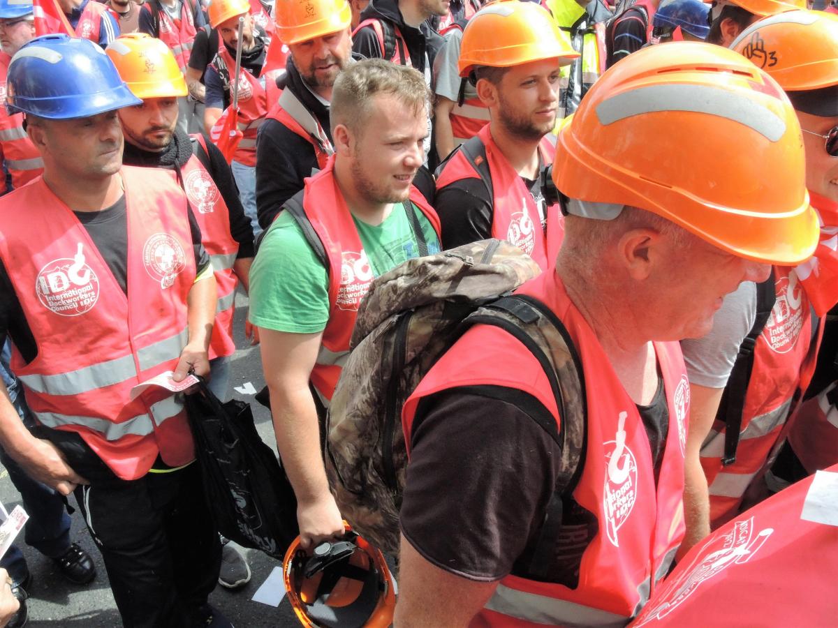 Cortège des dockers