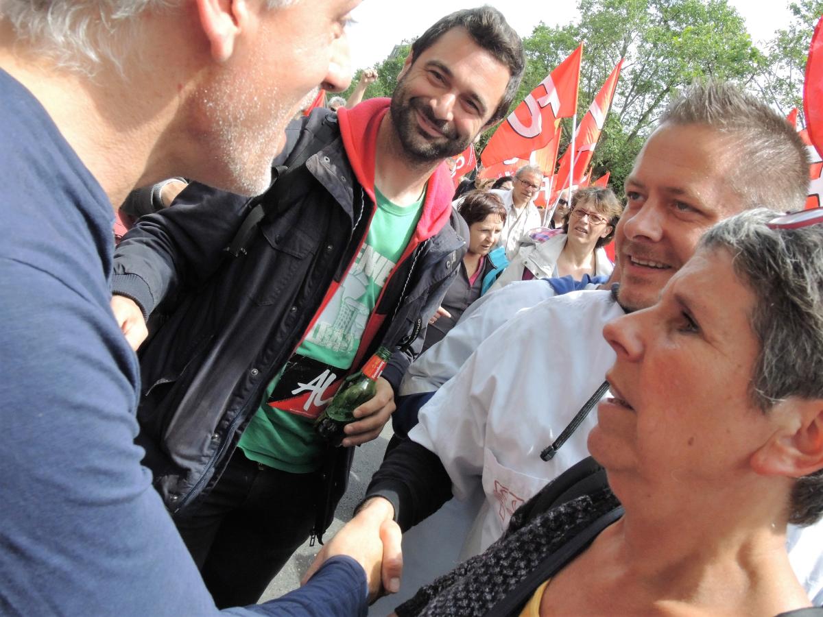 Philippe Poutou au point fixe du Npa