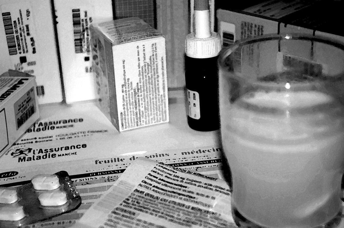 Médicaments, feuille de soins assurance maladie