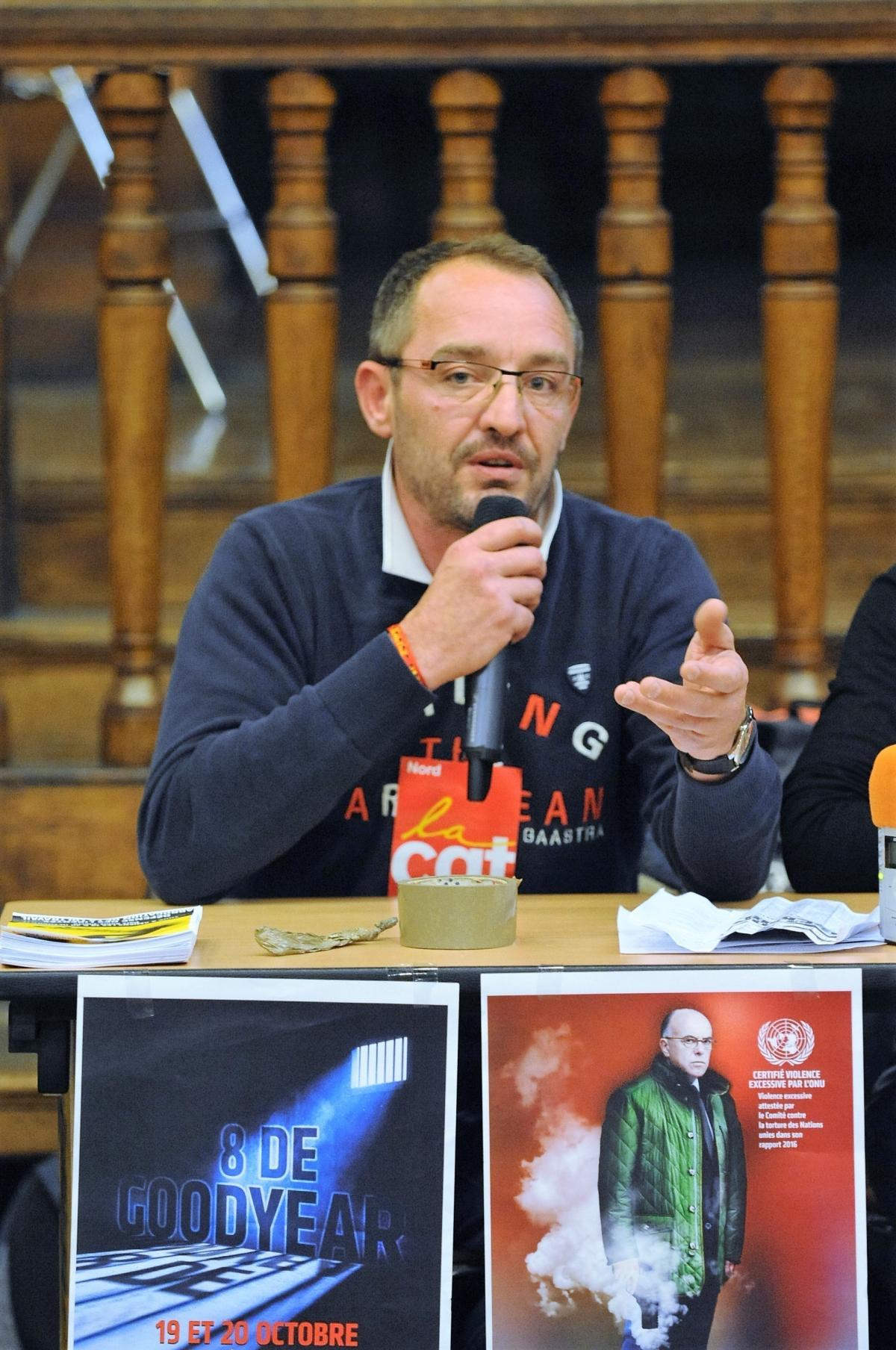 Intervention Fred Herrewyn militants CGT du CHRU Centre Hospitalier Régional Universitaire de Lille