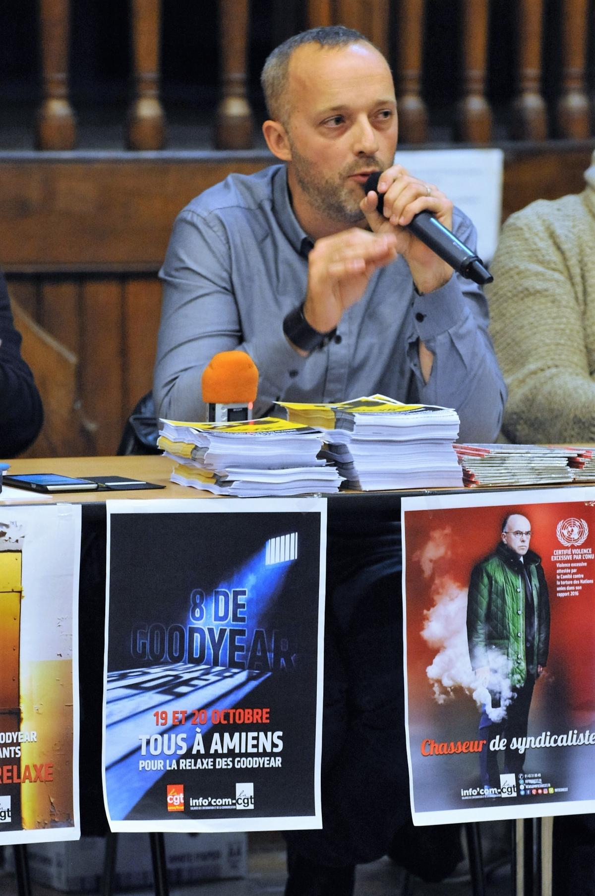 Romain Altmann secretaire général du Syndicat Cgt Info'com Filpac
