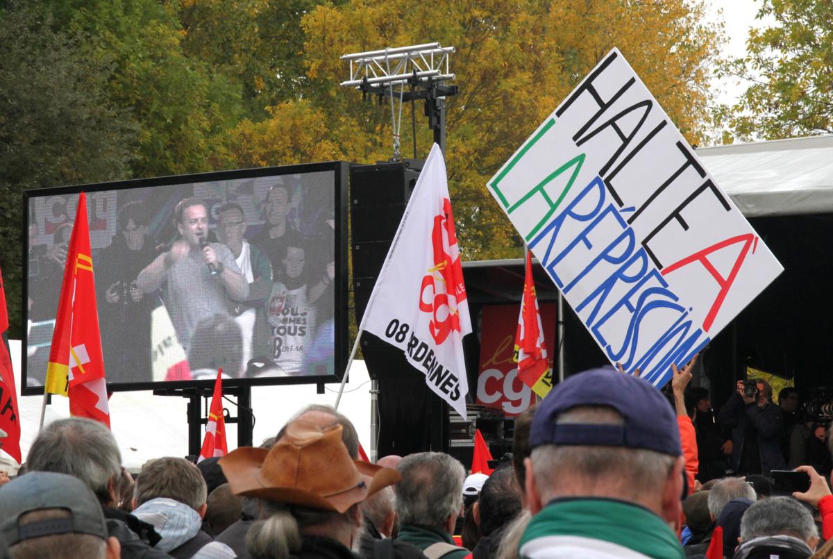 Intervention de Mickaël Wamen lors d'une interruption de séance
