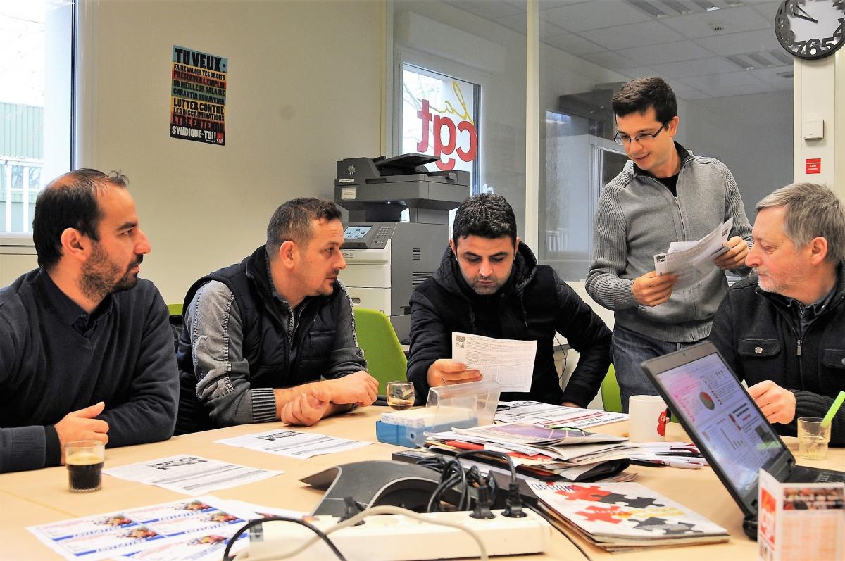 Syndicalistes D0SK Confédération des syndicats révolutionnaires de Turquie Cgt Lardy et Sud Lardy