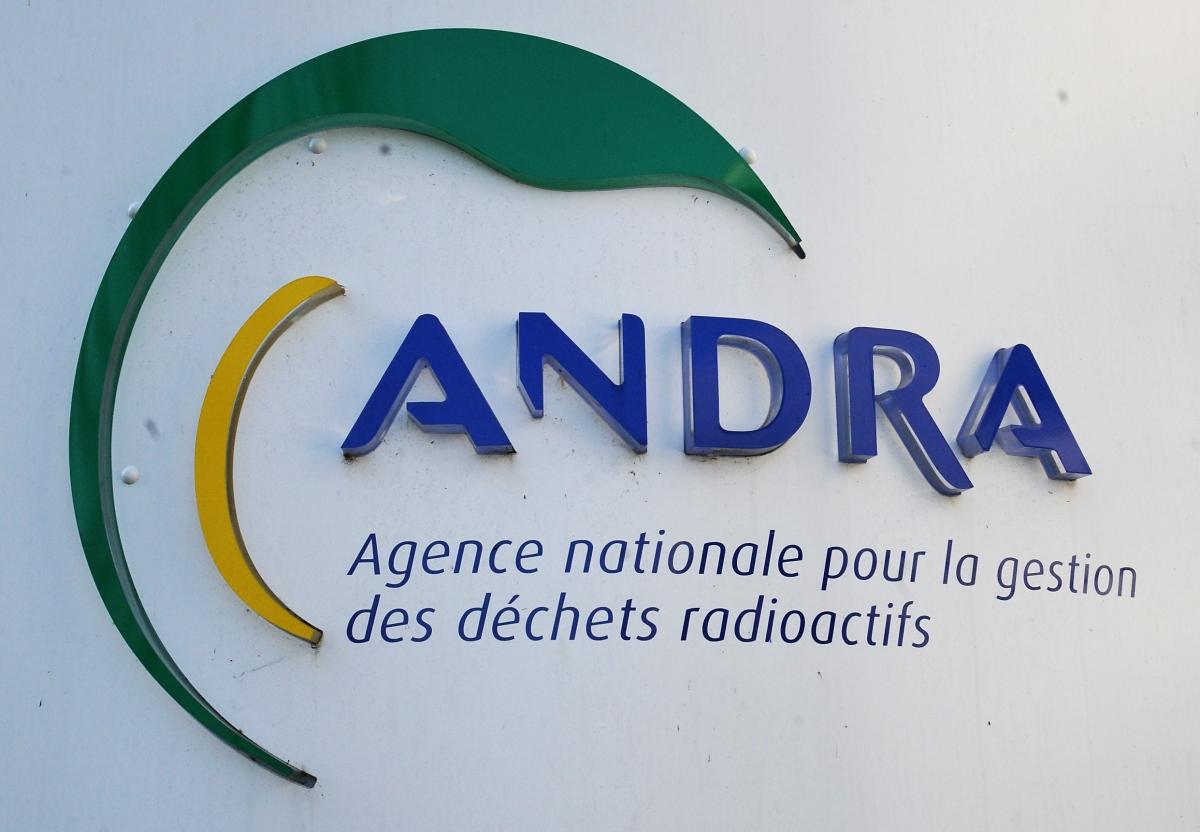 ANDRA Logo de l'Agence nationale pour la gestion des déchets radioactifs.