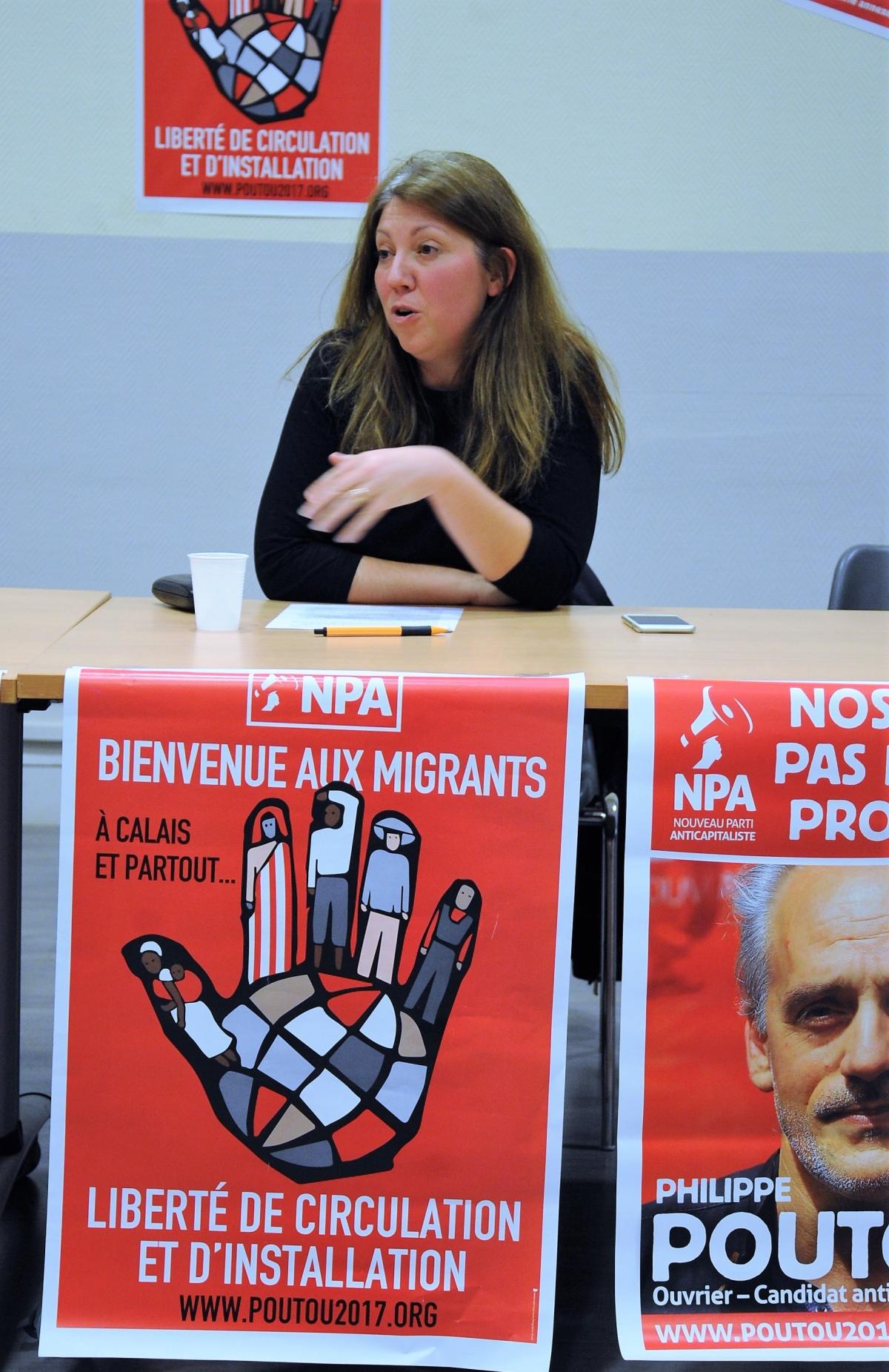 Intervention Angélique Grosmaire Syndicaliste Sud Poste 91