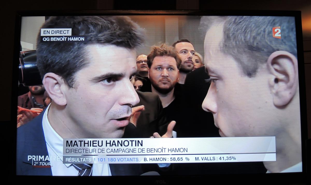 Mathieu Hanotin directeur de campagne de Benoit Hamon