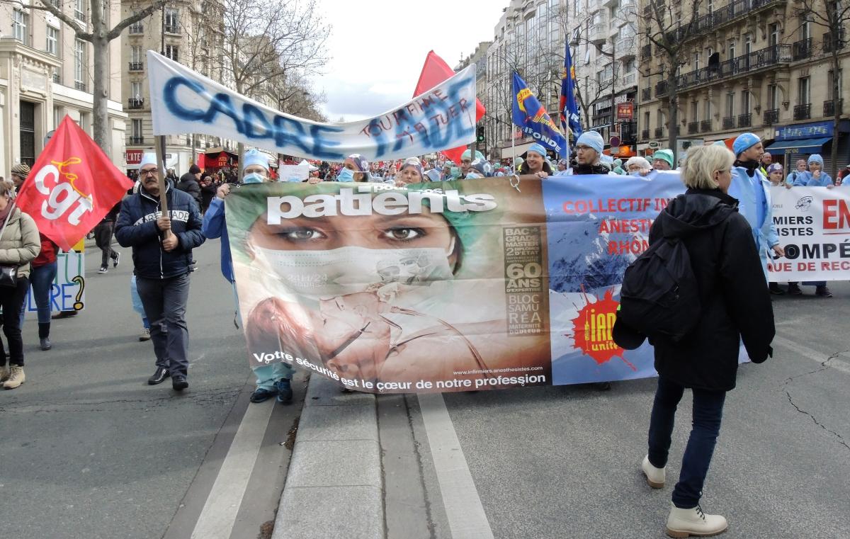 Manifestation Nationale du secteur Santé-Sécu-Social