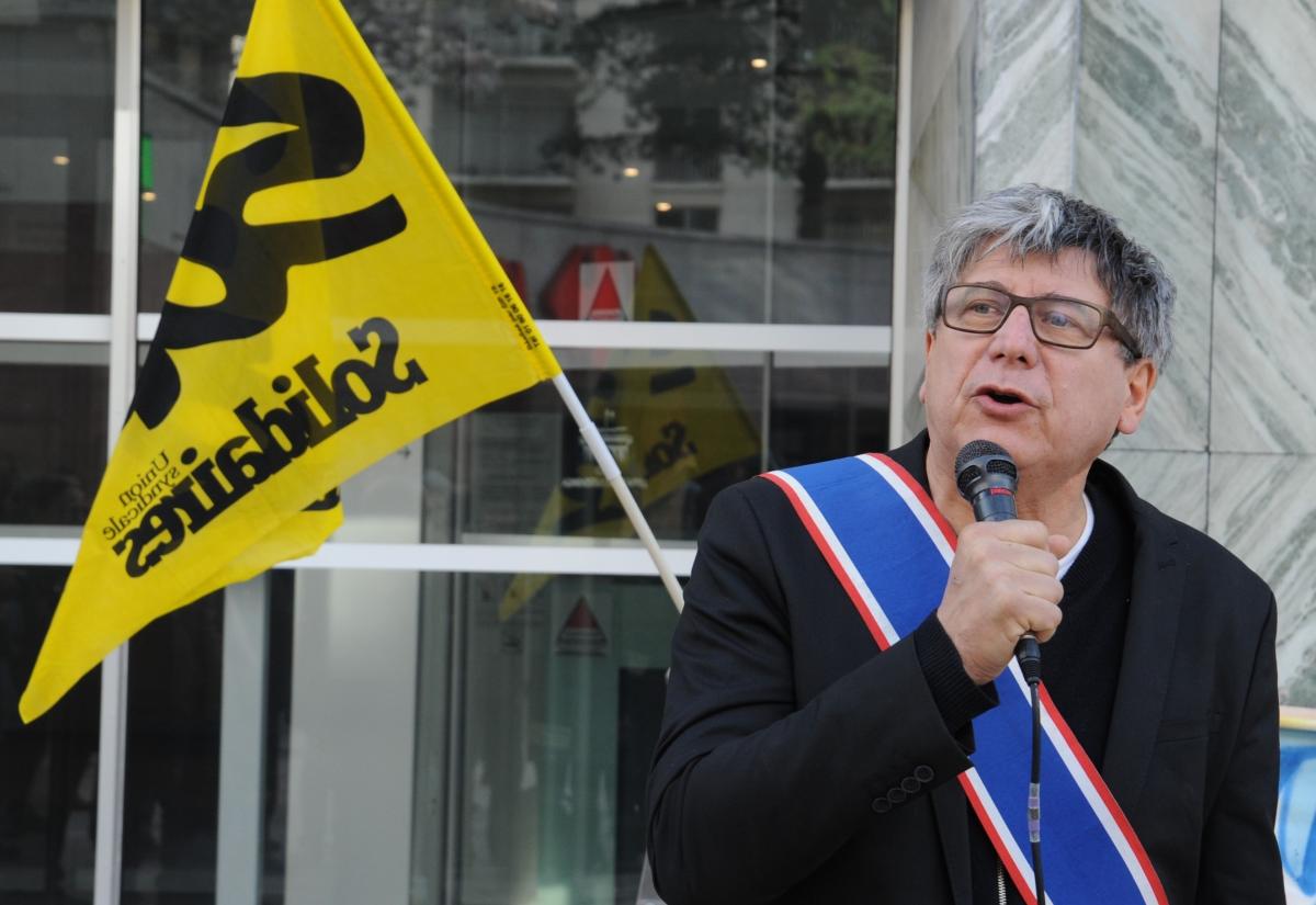 Eric Coquerel Parti de gauche et conseiller régional d'Île-de-France