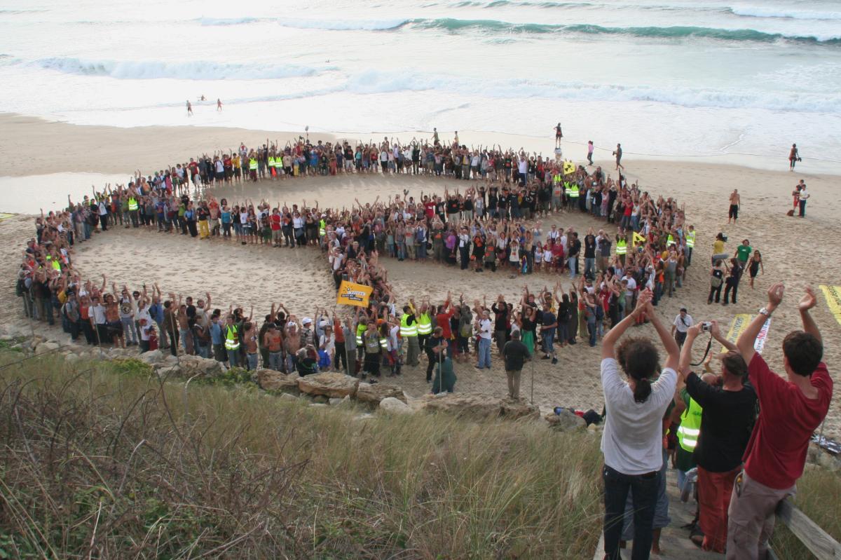 Fin manifestation Biscarosse