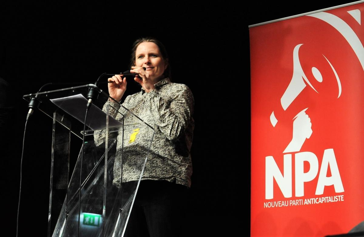 Armelle Pertus porte parole du Npa