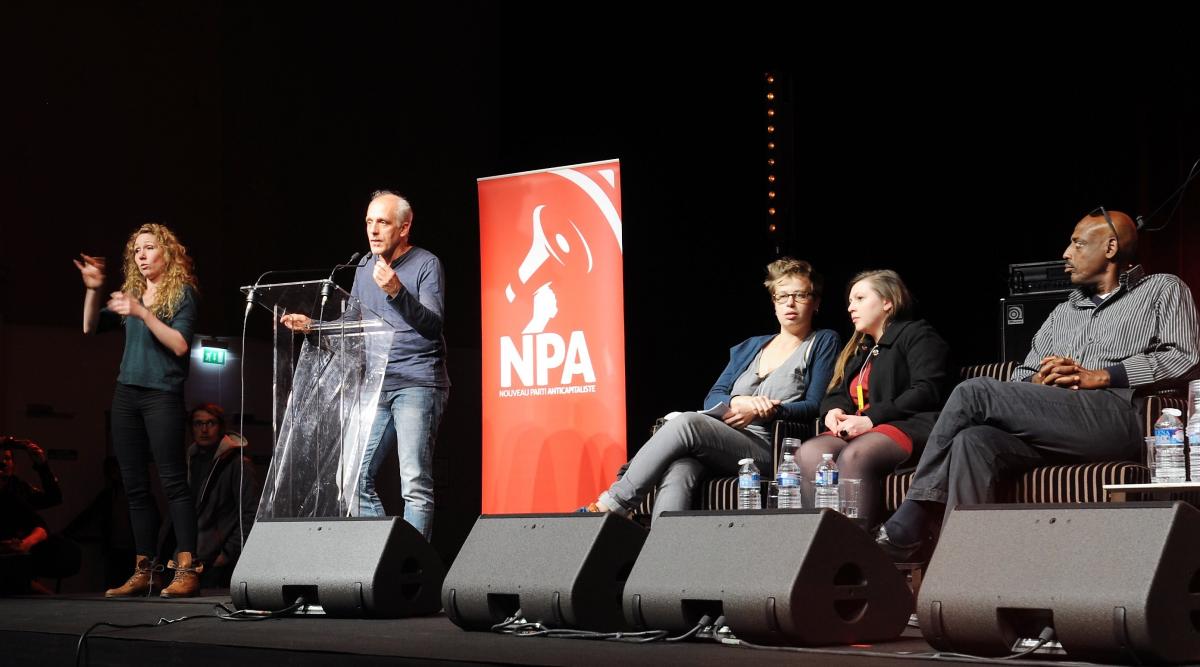 Intervention Philippe Poutou Nos vies pas leurs profits ! Dock Pullman Paris Aubervilliers