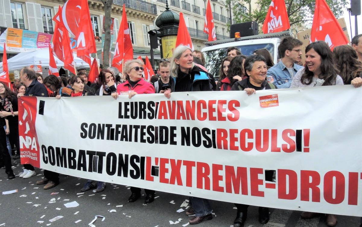Tête de manifestation du Npa