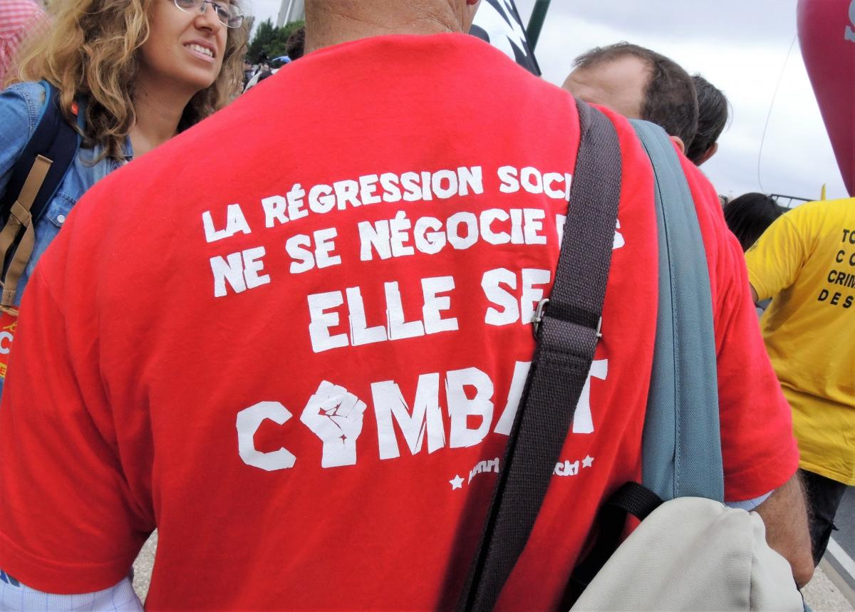 La régression sociale ne se négocie pas elle se combat