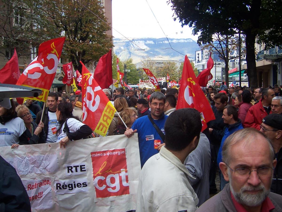 Grenoble Manif 18 octobre 2007