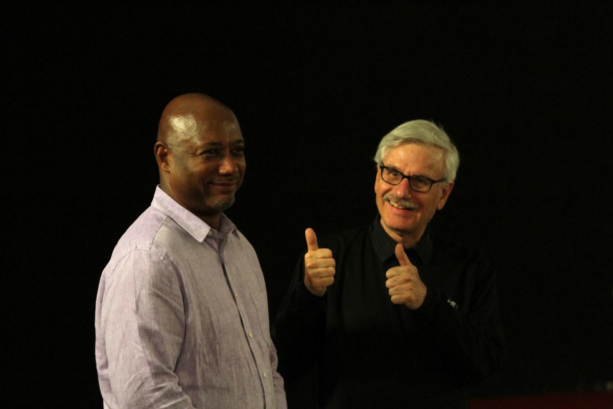 Raoul Peck et Michael Löwy