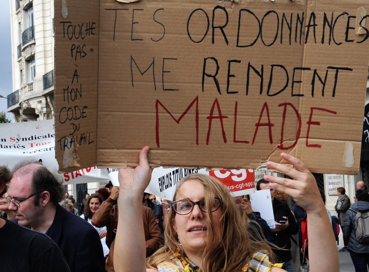 Affichette Tes ordonnances me rendent malade