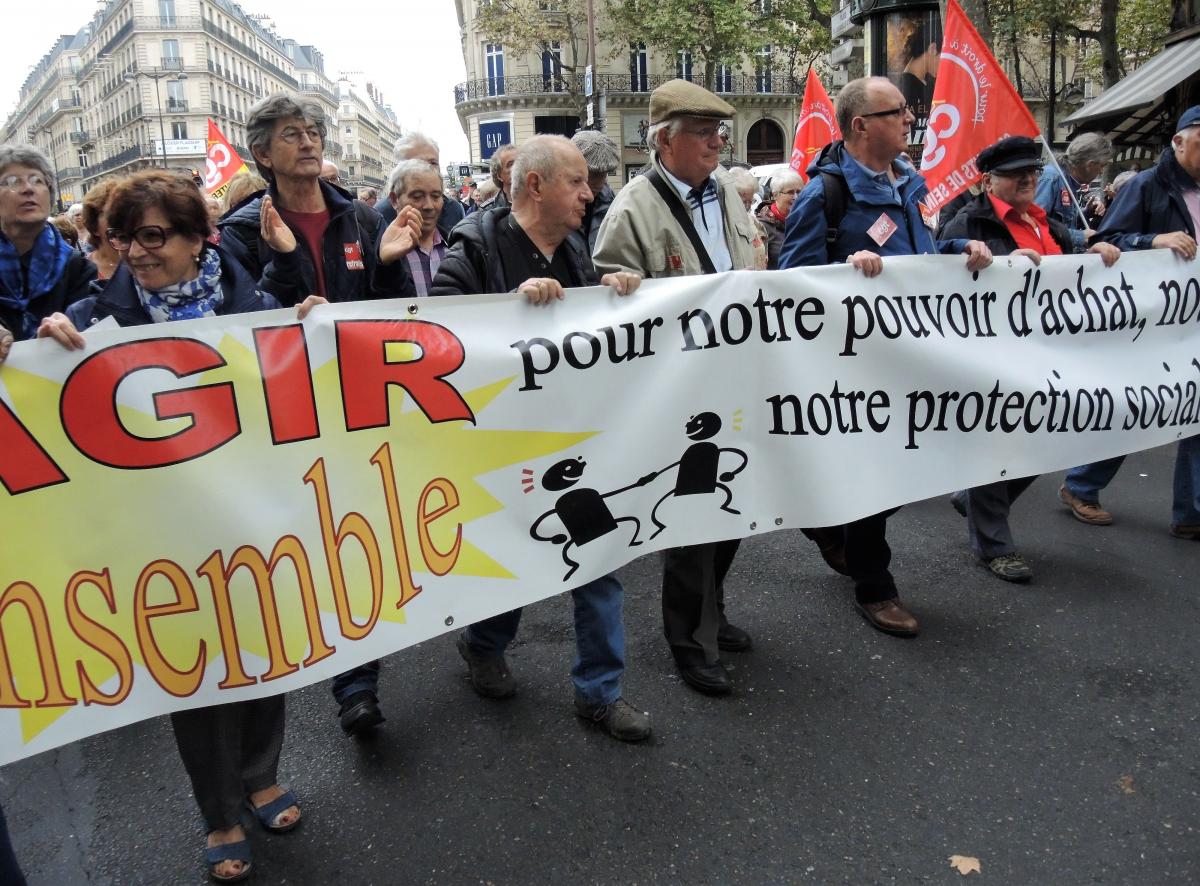 Cgt USR agir ensemble pour notre pouvoir d'achat notre santé notre protection sociale