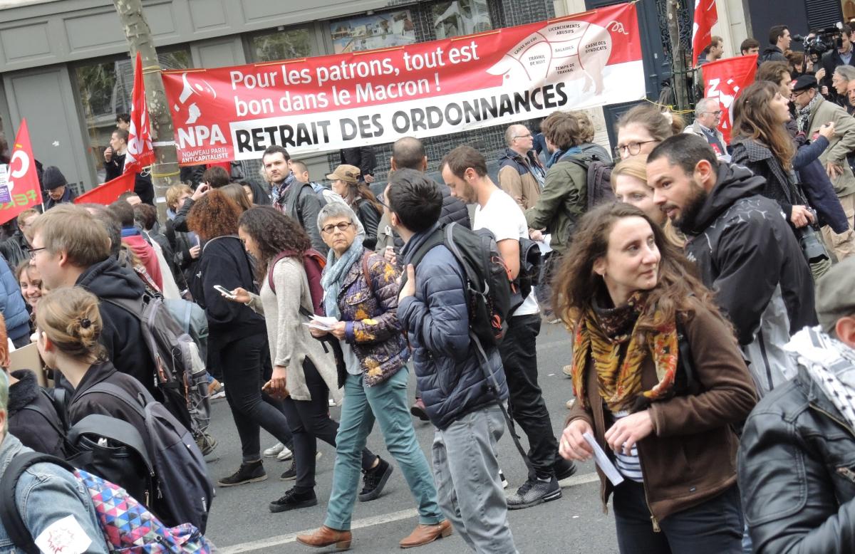 Manifestants défense du service Public