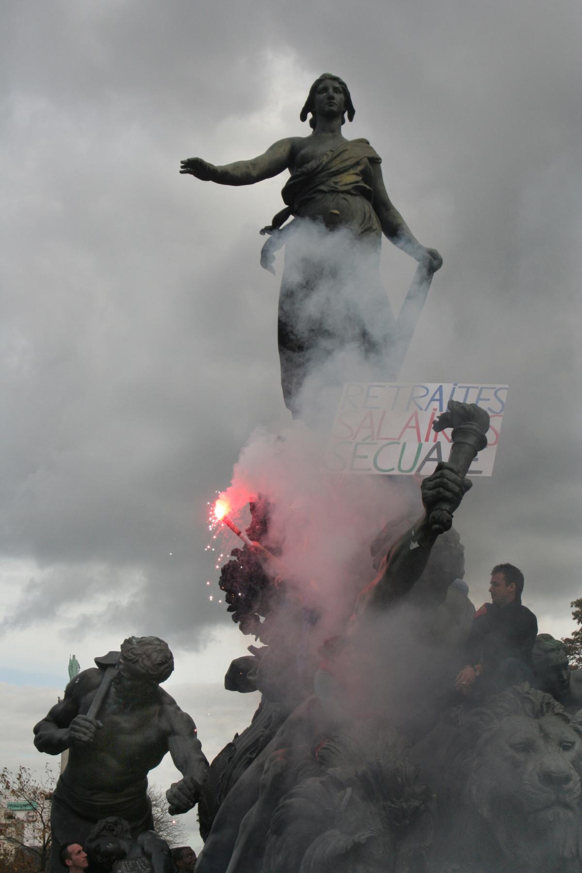 la manifestation parisienne