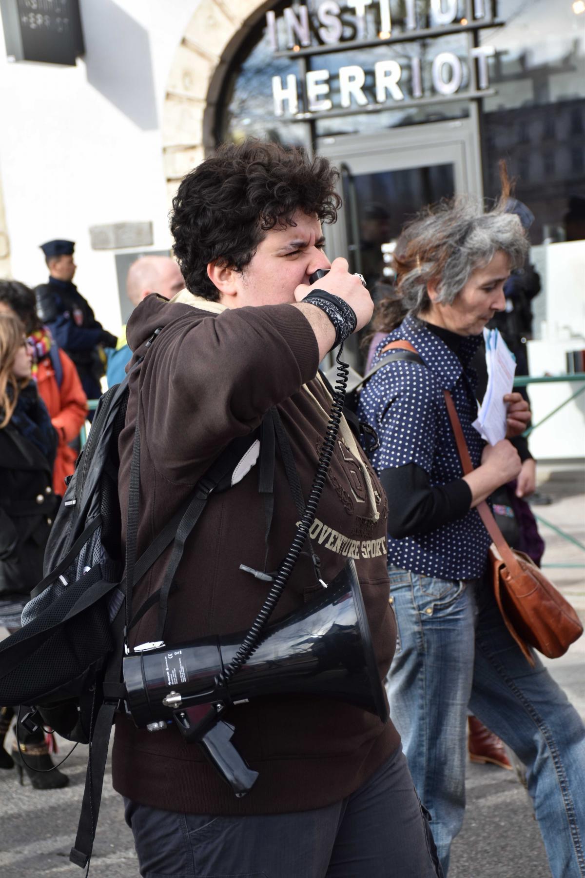 Manifestation contre le projet de loi Asile Immigration