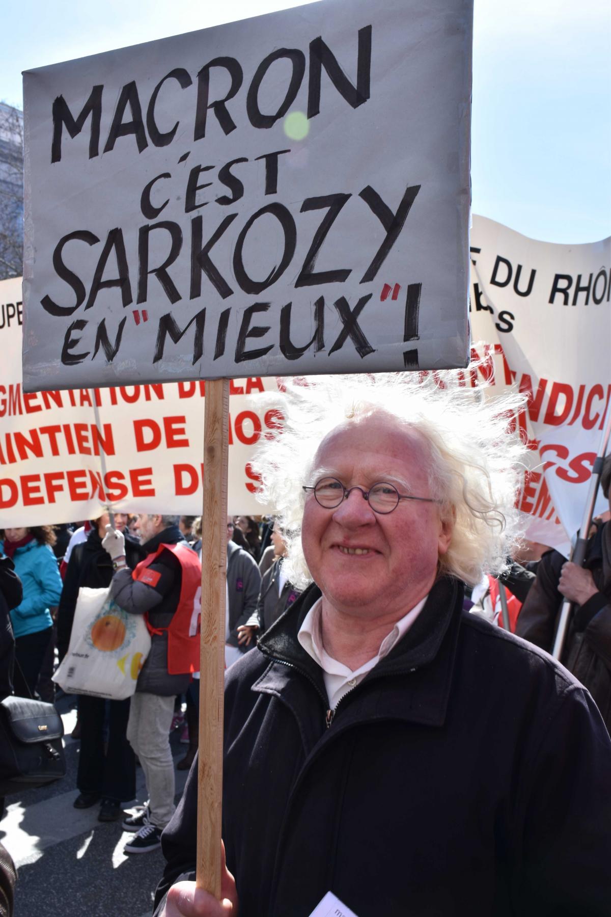 Manifestation 22 mars 2018 à Lyon