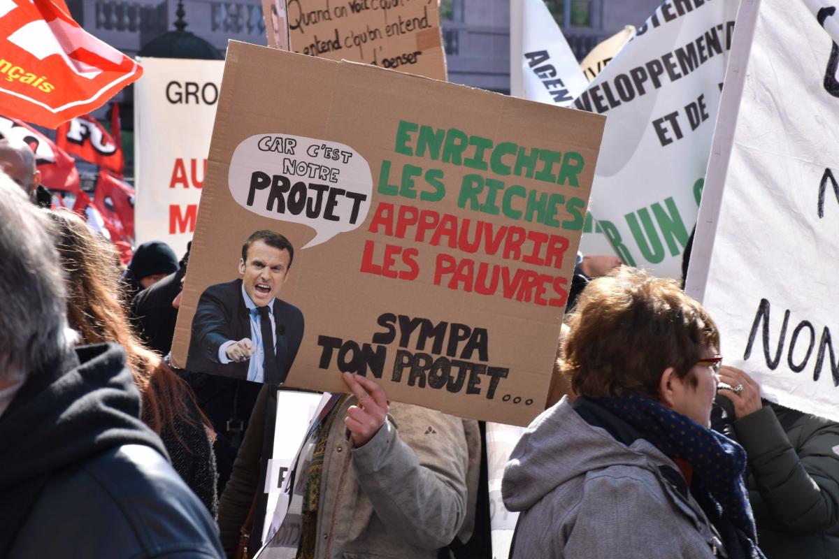Manifestation 22 mars 2018 à Lyon