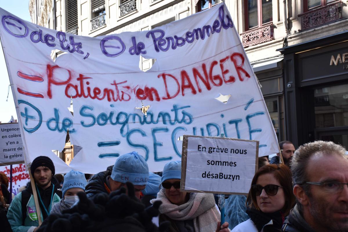 Manifestation 22 mars 2018 à Lyon