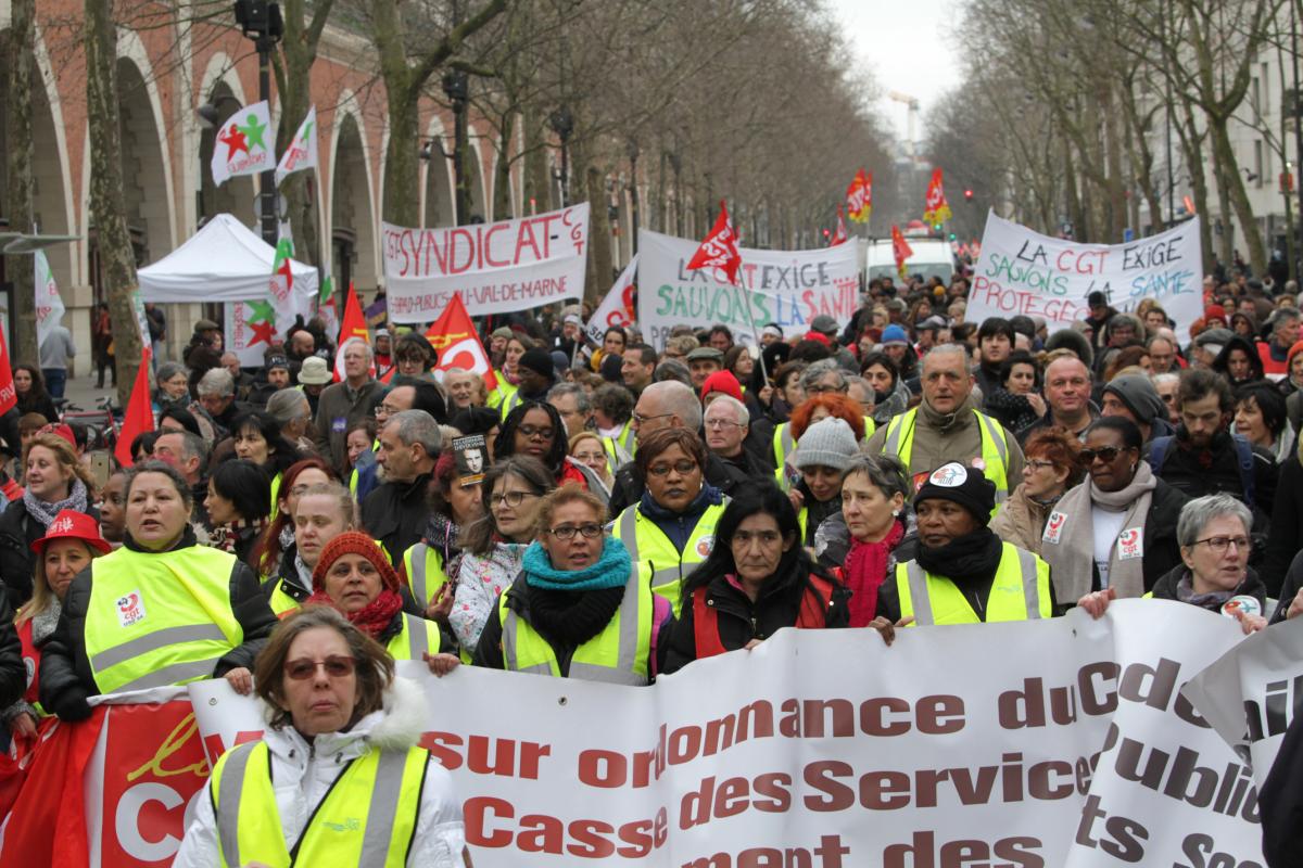 Manifestation fonction publique