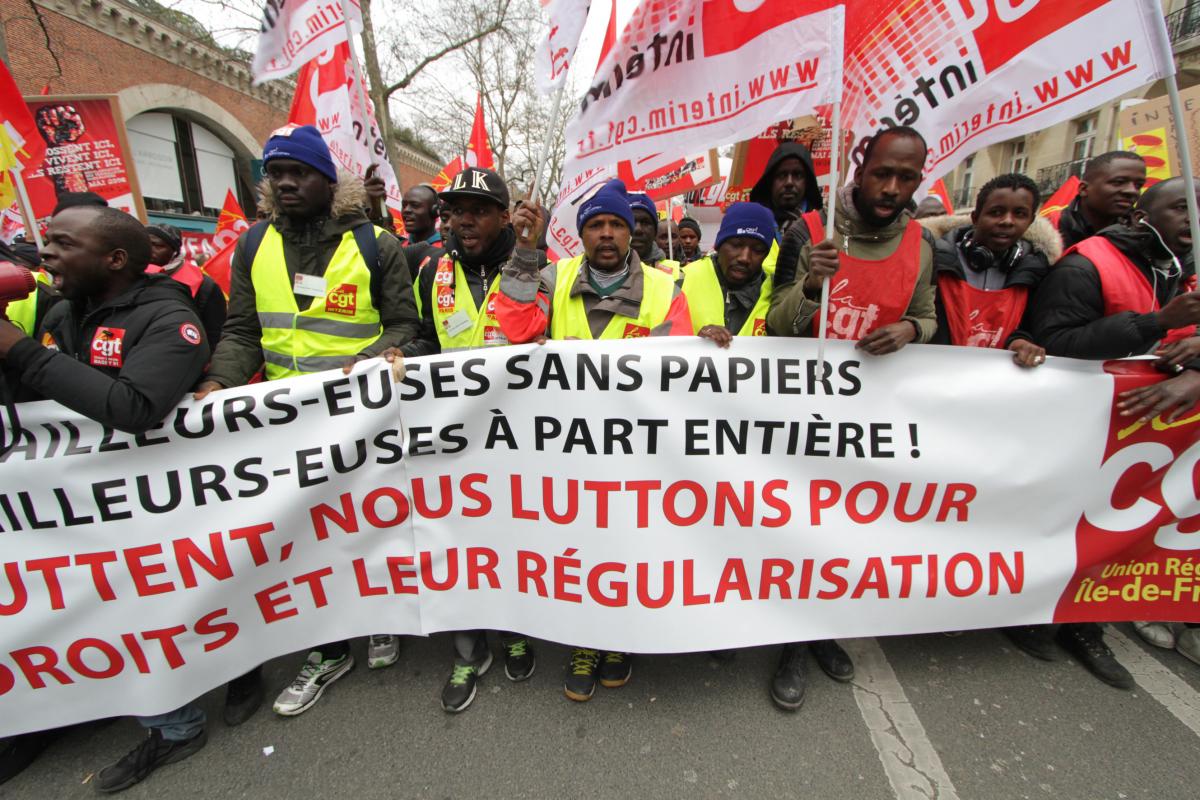 Cortège sans-papiers