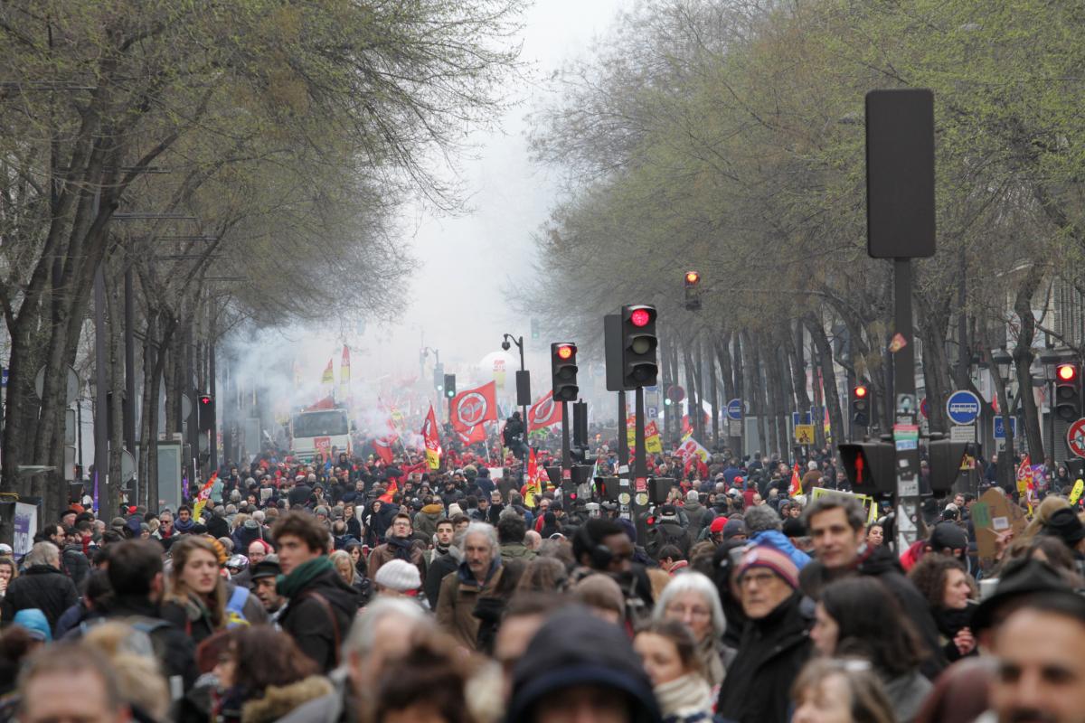 Cortège cheminot